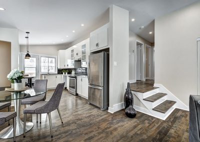 Salon intérieur de maison neuve - Inspection de maison neuve à Montréal - Inspecteur Évaluateur Montréal