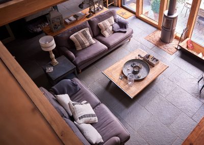 Pièce de maison a vendre vue de haut - Inspection de maison neuve à Montréal - Inspecteur évaluateur Montréal